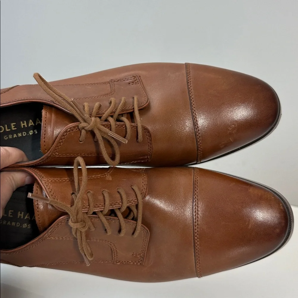 Cole‎ Haan Brown Jay Grand Cap Oxfords Size 10
